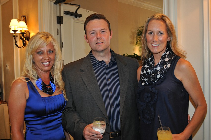 Wanda Martinetto with Brian and Pamela Benson