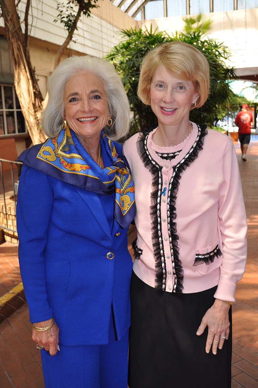 Honorees Graci McGillicuddy and Dr. Katherine Keeley