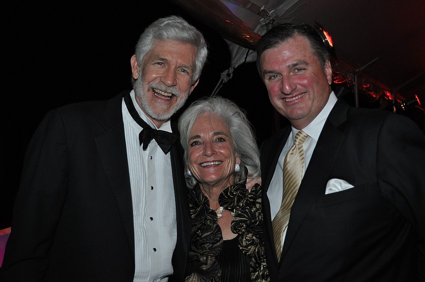 Dennis and Graci McGillicuddy with Michael Moulton