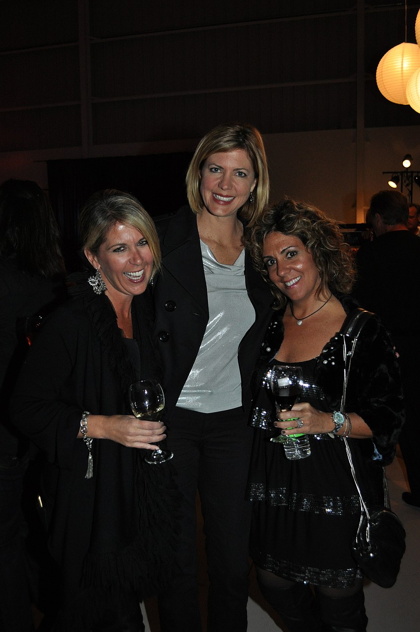 Chris McKee, Lisa Beckstein and Lisa Wells