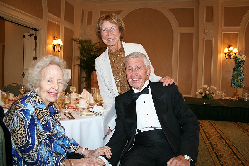 Edie McNeil with Ethel and Jeff Doughty