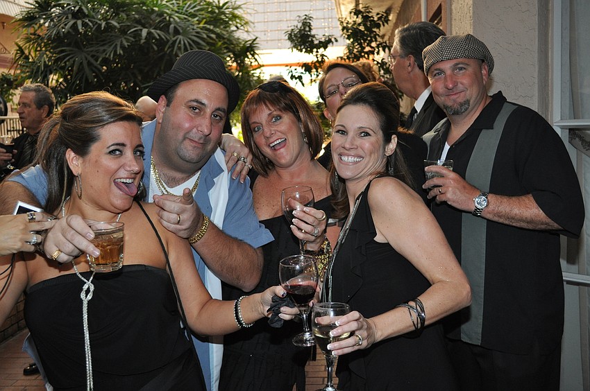 Karen and Michael Mercurio, Susan and Chip Halsey and Erin DeNiro