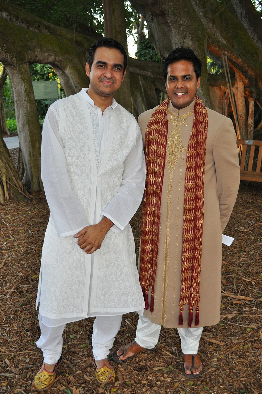Designer Bibhu Mohapatra and Anand Pallegar