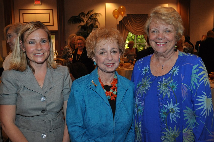 Ginger Moritz, Beverly Peterman and Carolyn Eagan
