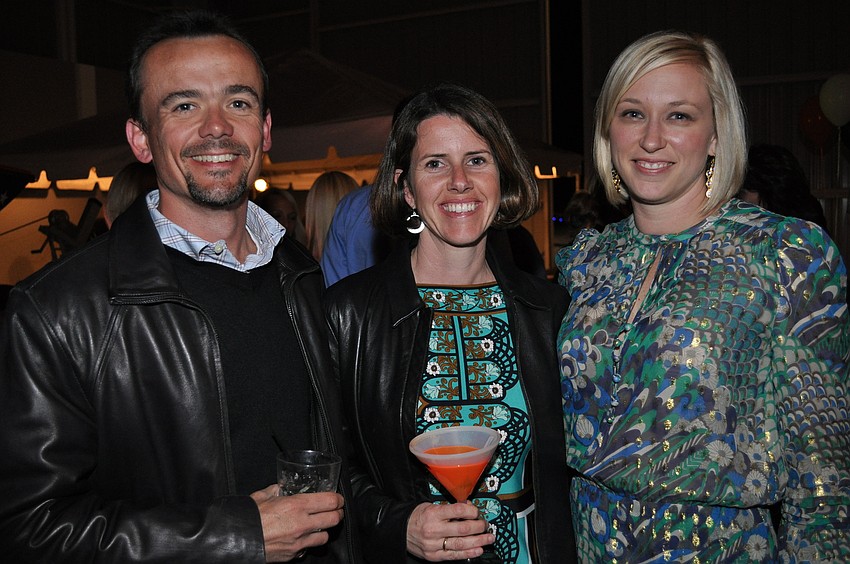 Steve and Bev Murray with Ashley Carson