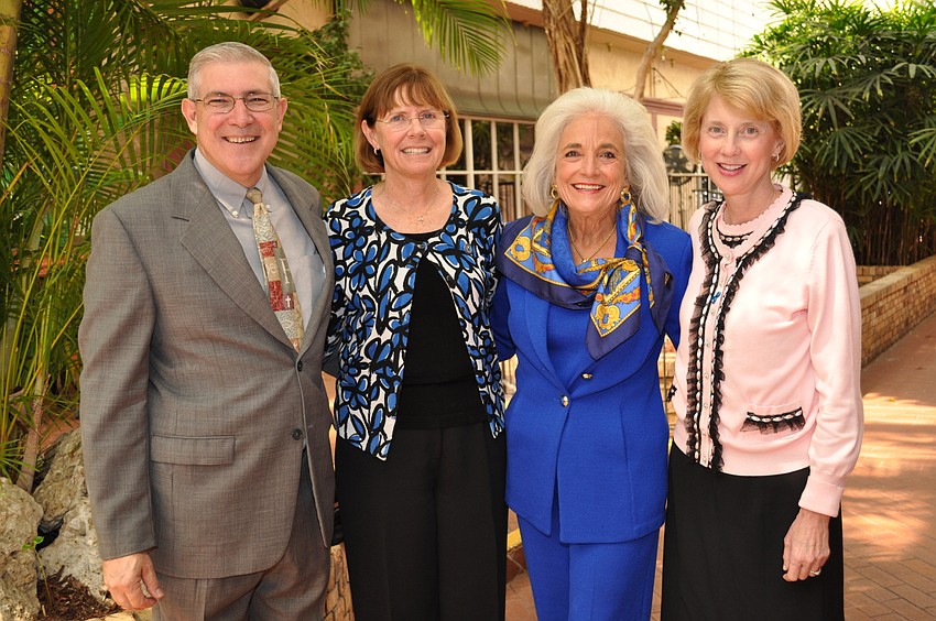 Honorees Pastor Rod Myers, Alix Morin, Graci McGillicuddy and Dr. Katherine Keeley