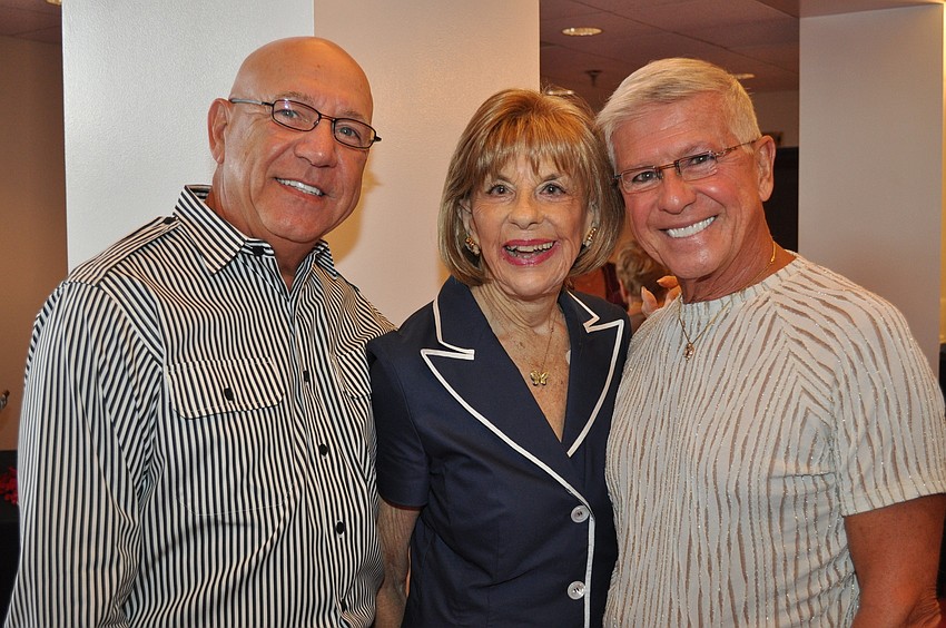 Bob Nosal, Gloria Moss and Bob Trisolini