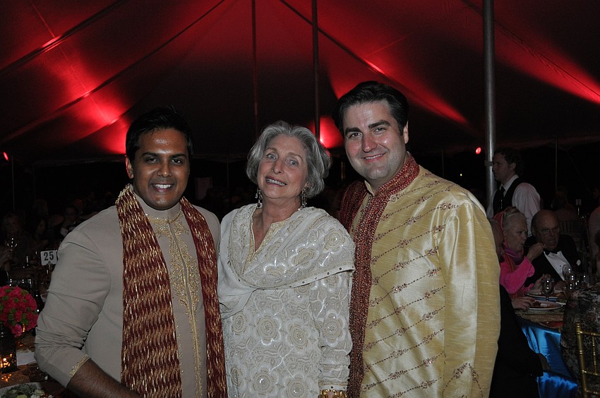 Anand Pallegar, Michael Saunders and Tom Luzier