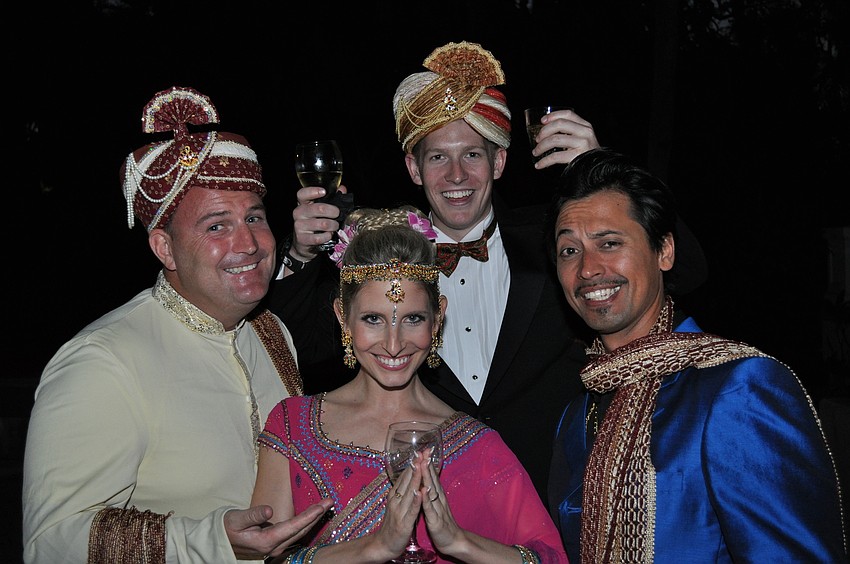 Julian Parry, Brian Walsh and Kate and Dex Honea