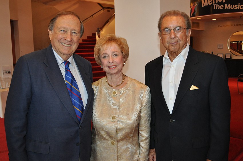 Ira and Beverly Peterman with Howard Silver