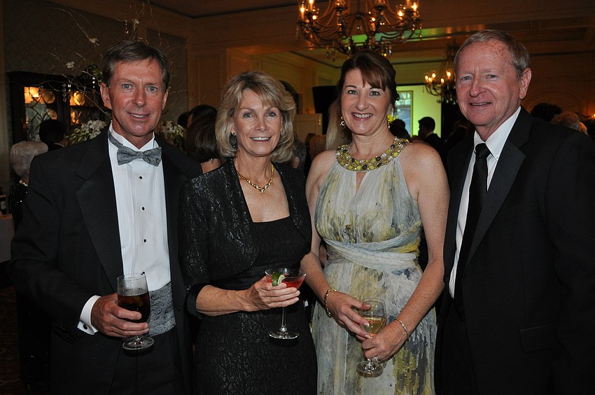 Gaylon and Laura Peters with Debbie and Wayne Seitl