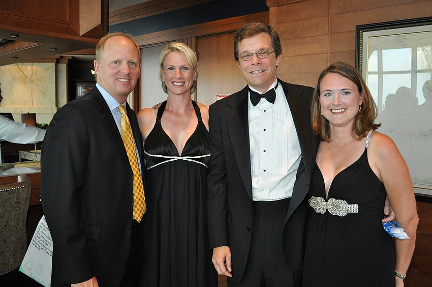 Roger and Alisa Pettingell with Michael and Stacey Corley