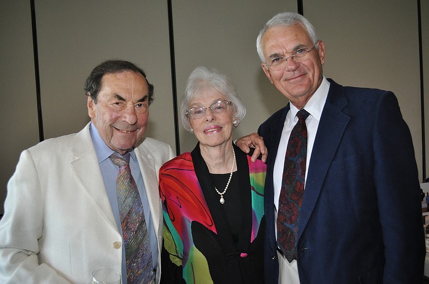 Howard Phillips, Beverly Koski and Jim Buck