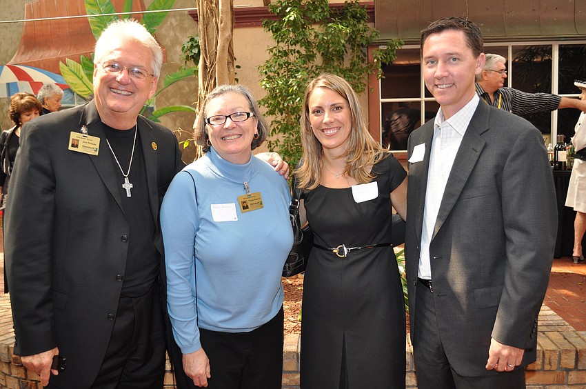 Rev. Don and Peggy Roberts with Keli and Peter Crowley
