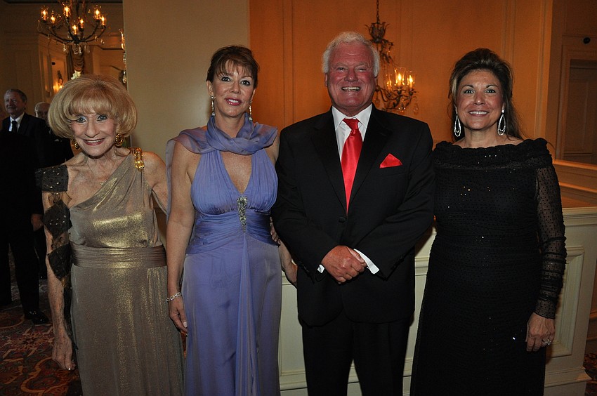 Co-Chairwomen Flori Roberts, Donna Simmons, Paul Bowman and Co-Chairwoman Denise Mei