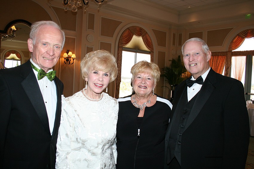 Ed and Elizabeth Roberts with Chairwoman Eileen and Bill Witzgall