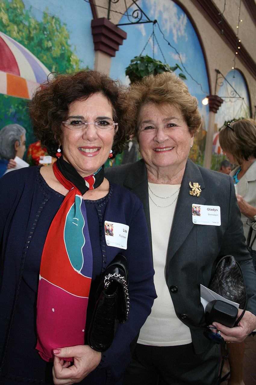 Lisa Rubenstein and Gladys Bernstein