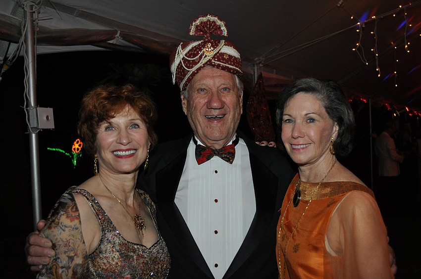 Linda and Gilbert Salomon with Cornelia Matson