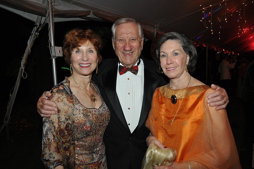 Linda and Gilbert Salomon with Cornelia Matson