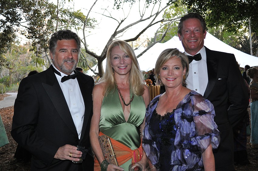 Peter and Allison Scanlan with Patricia and Peter Estes