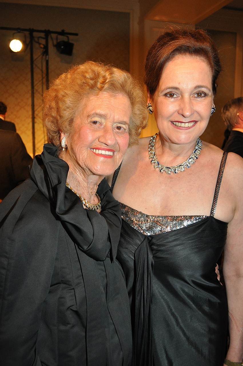 Betty Schoenbaum and Flora Major