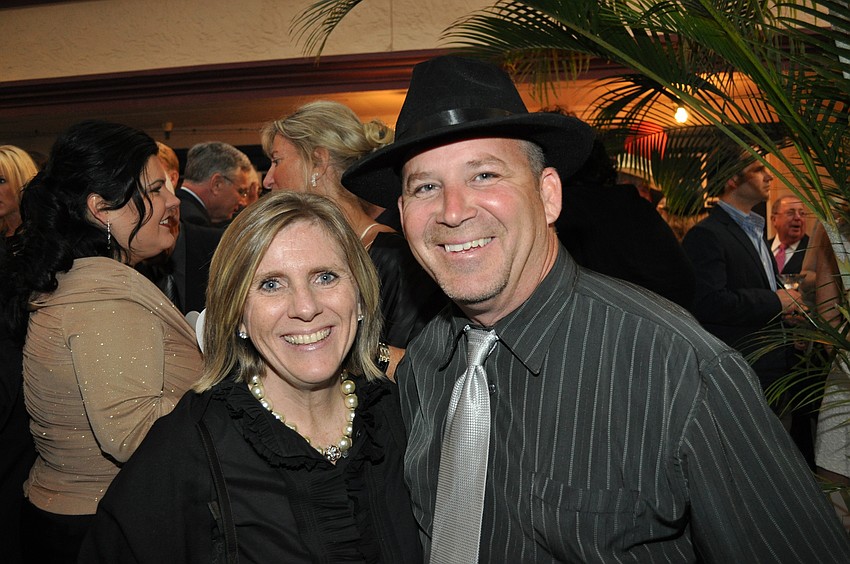 Kim Sinclair and Andy Banks