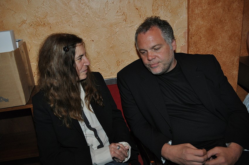 Patti Smith and Vincent D'Onofrio