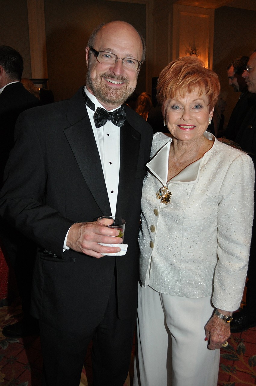 David Strattard and Mary Ann Robinson