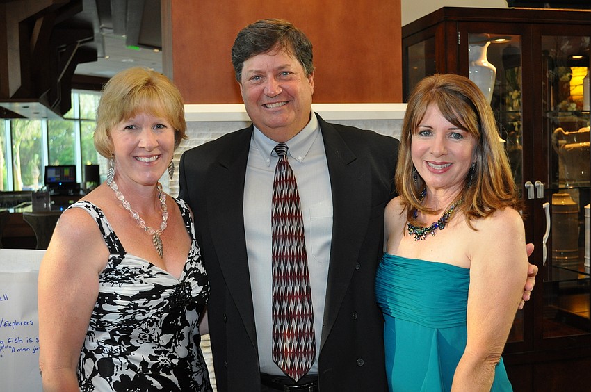 Angie Stringer with Brent and Stacy Pinkerton