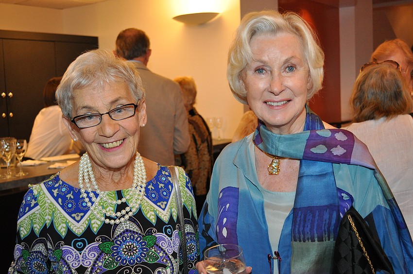 Peggy Sweeney and Joan Kindred