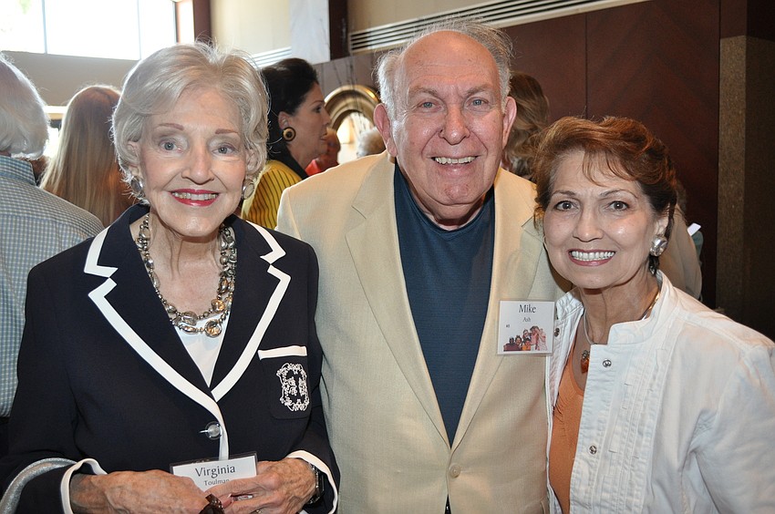 Virginia Toulmin with Mike and Jewel Ash
