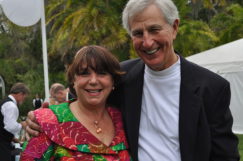 Co-Chairwoman Judy Veale and Charlie Stottlemyer