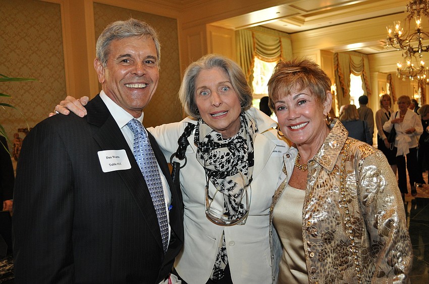 Dan Watts, Michael Saunders and Jimmye Reeves