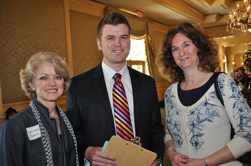Sherry and Danny Watts with Donna Kmetz