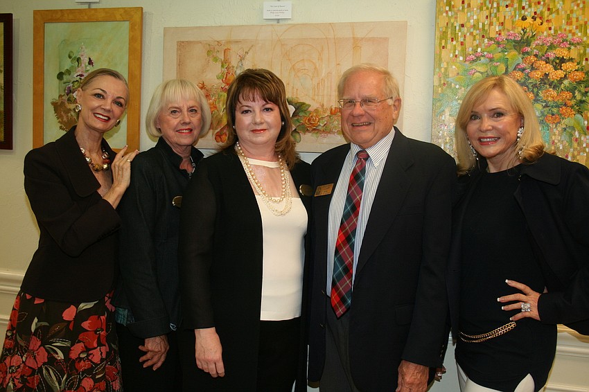 Jean Weidner, Carol Phillips, Executive Director Pamela Day, Mayor Richard Clapp, Carol Phillips