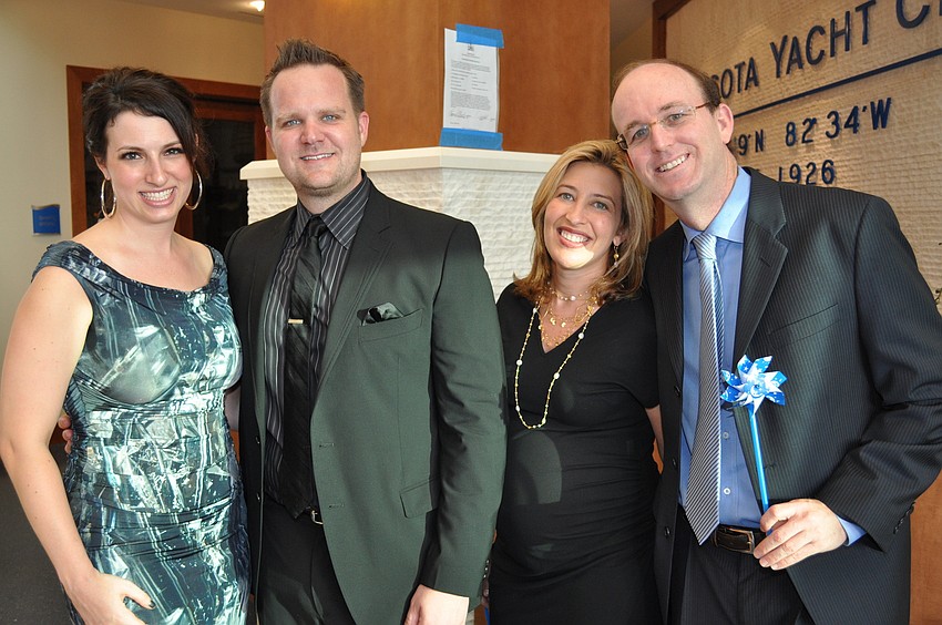 Co-Chairs Kyla and Dave Weiner with Sanda and Greg Band