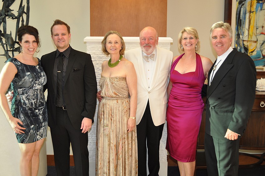 Chairs Kyla and Dave Weiner, Alexandra Jupin and John Bean and Jackie and Jim Rolfes