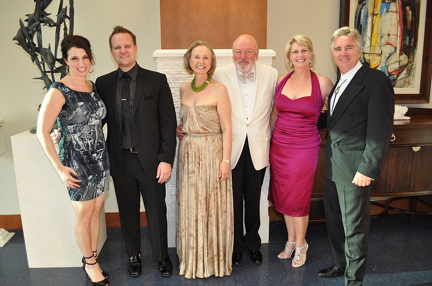 Chairs Kyla and Dave Weiner, Alexandra Jupin and John Bean and Jackie and Jim Rolfes