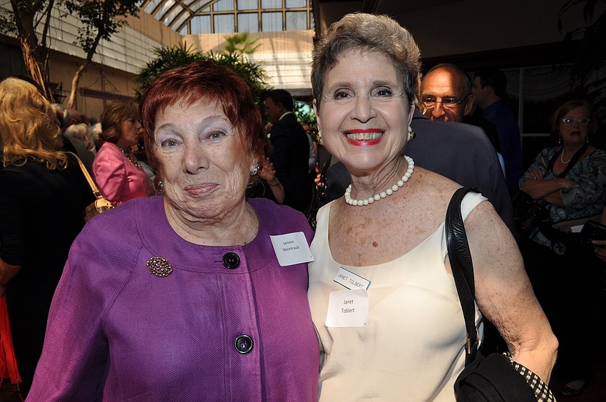 Lenore Weintraub and Janet Toblert