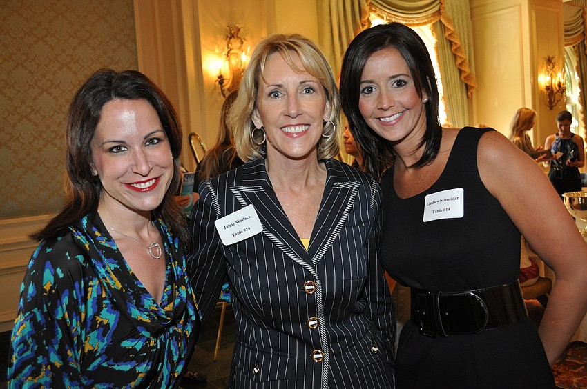 Anne Weintraub, Jamie Wallace and Lindsey Schneider