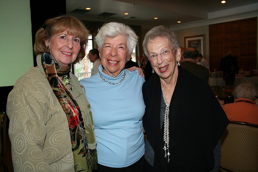 Elinor Welson, Elaine Rosen and Lois Green