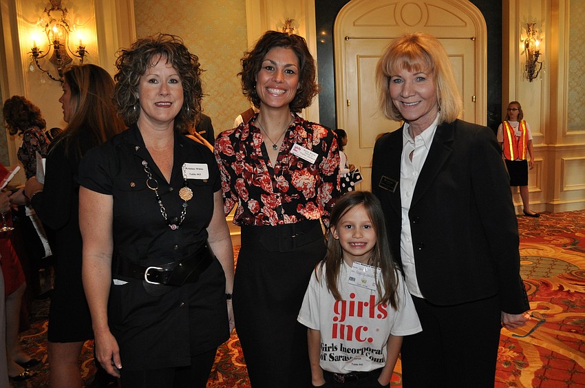 Kristine White, Marisa Monroe, Sarah T. and Charlene Hudson