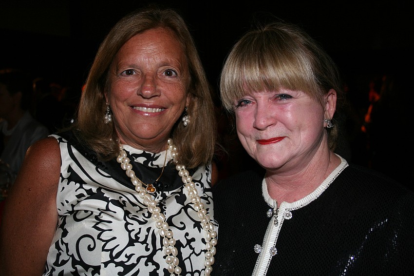 Peggy Wood and Honorary Chair Sandy Loevner