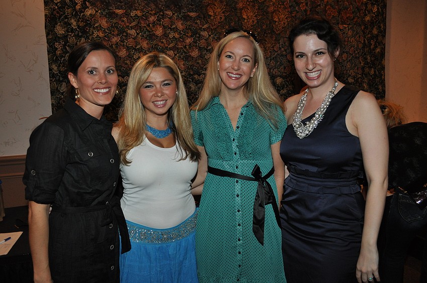 Shana Zamikoff, Francesca Duran, Brigid Hewes and Kyla Weiner