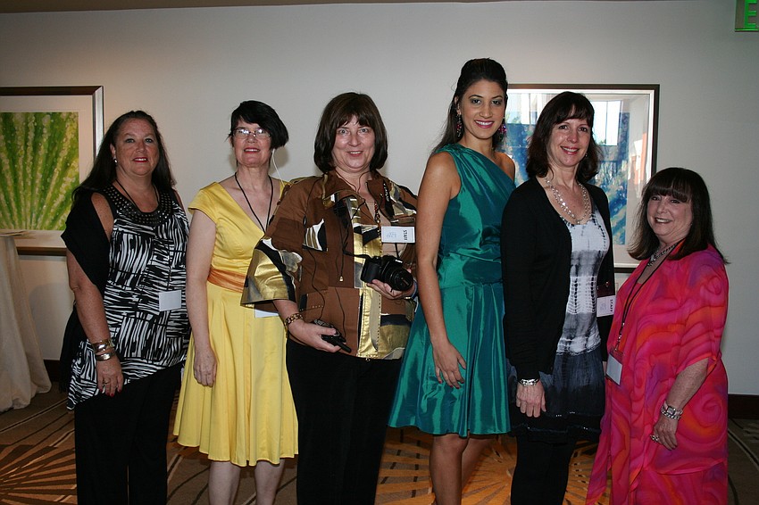 Molly McGinn, Angel Hissom, Patricia Horne, Natalie Thornburn, Jamie Schoenfeld and Carol Goff