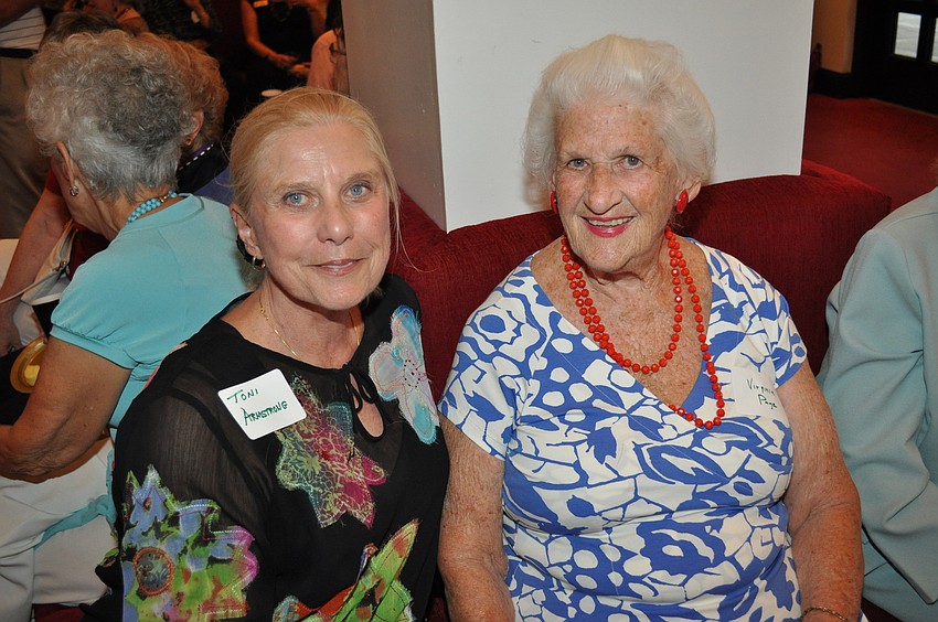 Toni Armstrong and Virginia Page