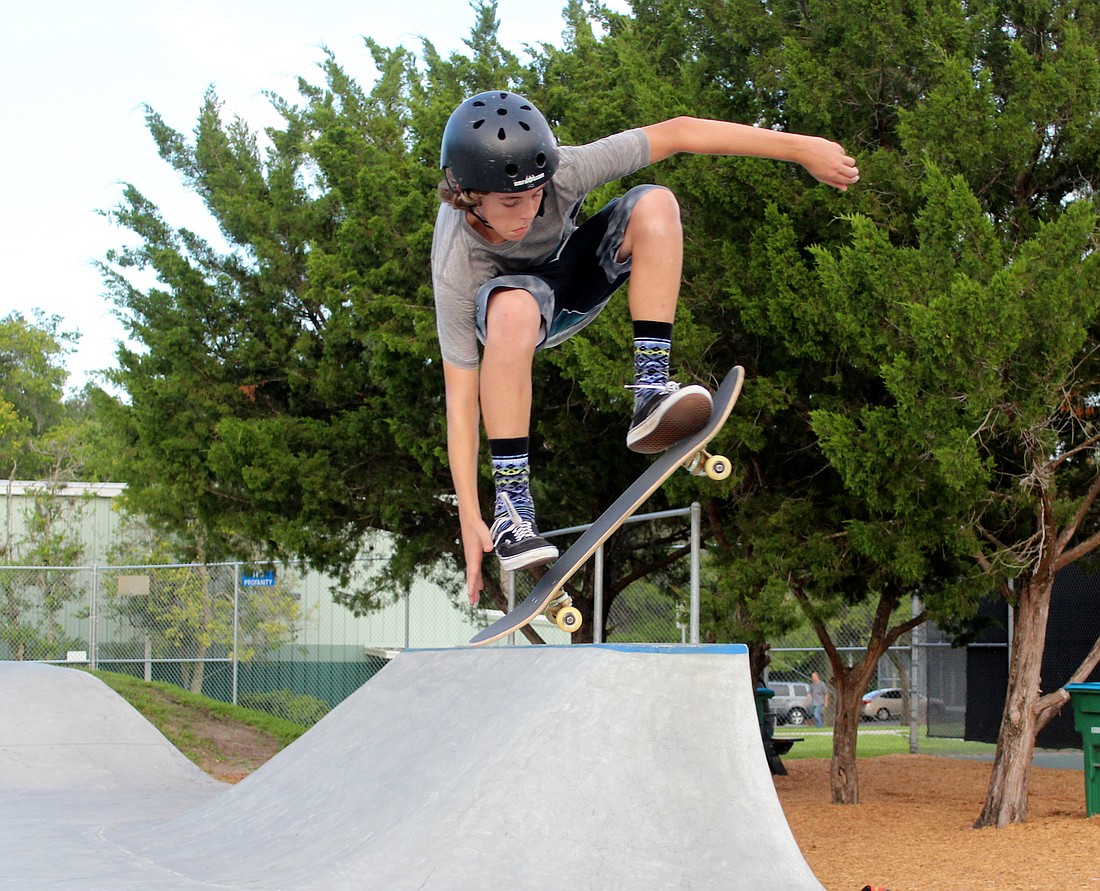 The Nova Skate Park is well-attended. File photo