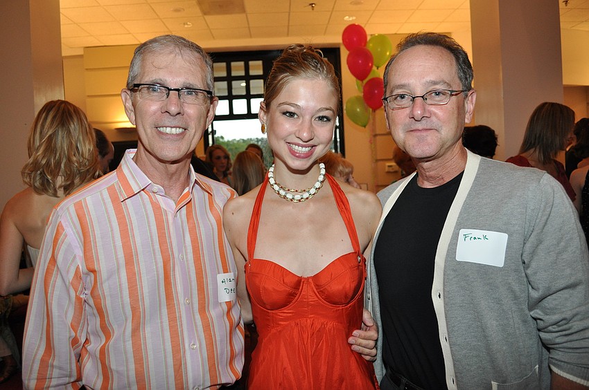 Alan Dee, Anais Blake and Frank Buffone