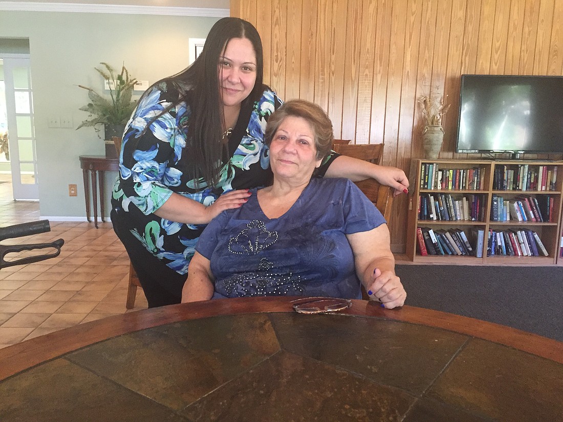Tiffany Paraggio recently created a GoFundMe page for her mother, Donna Paraggio, who is in desperate need of knee replacement surgery (Photo by Emily Blackwood).