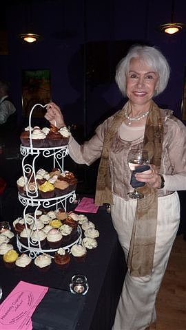 Kick-off party hostess Loretta Naylor